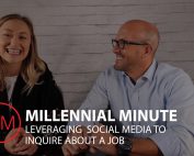 Mike Regina | Millennial Minute - Leveraging Social Media to Inquire About a Job